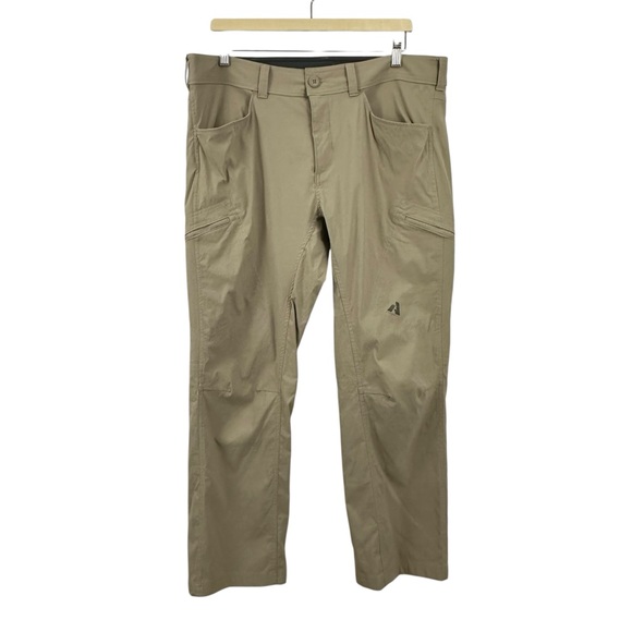 Eddie Bauer Men’s First Ascent Pants Mens Nylon Stretch Cargo Pocket Size 38x30 - Picture 1 of 7